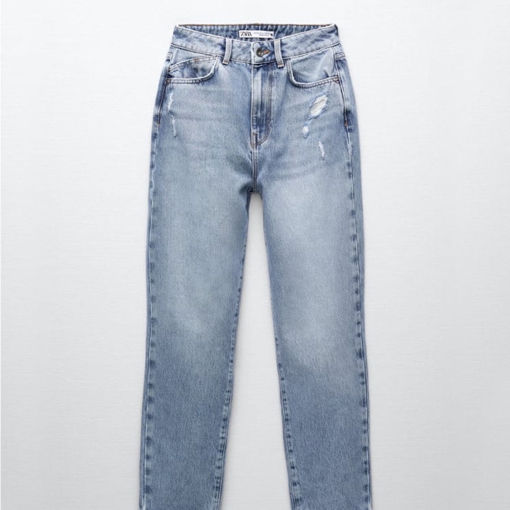 Zara mom jeans